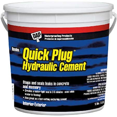 Dap 14090 10 Lb Pail Quick Plug Hydraulic & Anchoring Cement