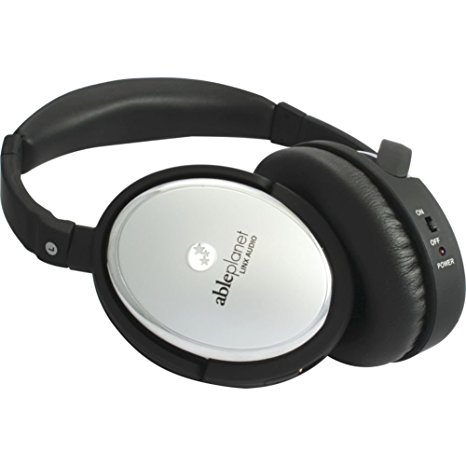 Able Planet True Fidelity Active Noise-Cancelling Flat-Fold Headphones