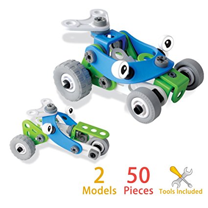 Race Car Take-A-Part Build Toy with Tools for Kids by Elf Star