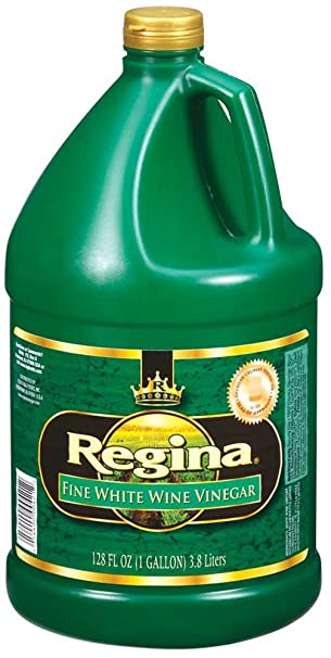 Vinegar Regina White Wine Champagne Stock , 1 Gallon -- 4 per case
