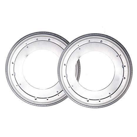 Fasmov 12-Inch Lazy Susan 5/16 Thick Turntable Bearings,Pack of 2