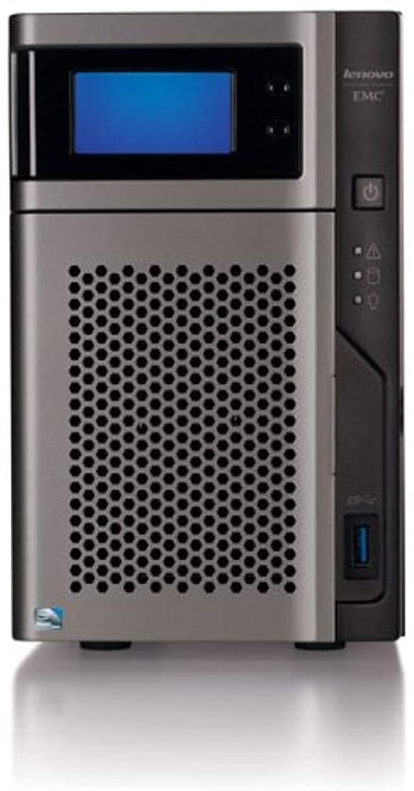 Lenovo EMC 70BA9004EA Diskless 2 Bay Desktop Network Attached Storage