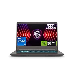 MSI Thin 15, Intel Core i7-13620H, 40CM FHD 144Hz Gaming Laptop(16GB/1TB NVMe SSD/Windows 11 Home/NVIDIA GeForce RTX 4050,GDDR 6GB /Cosmos Gray/1.86Kg), B13VE-1800IN