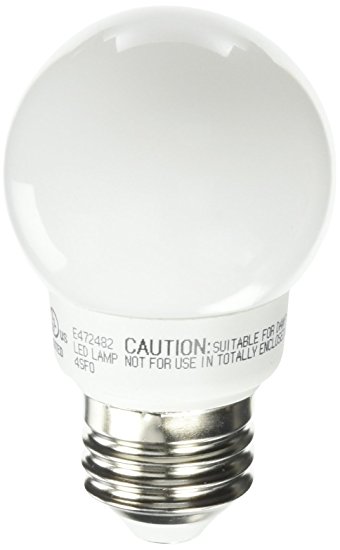 Triangle Bulbs T90020 (Pack of 2) G16 Decorative Globe Light Bulbs 300 Lumen 5-watt LED Light Bulb with E26 Base, Color 3000K, Dimmable, UL Listed, Energy star certified,