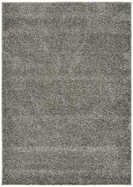RugStylesOnline, Shaggy Collection Shag Area Rugs, 4'x5'3" - Gray