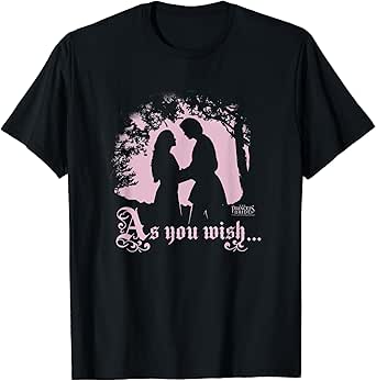 The Princess Bride As You Wish Silhouette T-Shirt