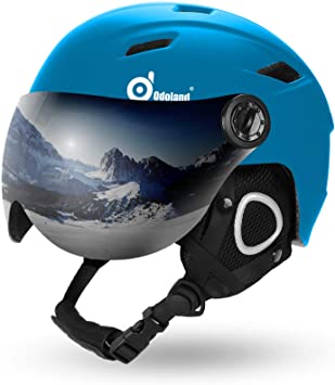  Odoland Ski Helmet Snowboard Helmet, Goggles