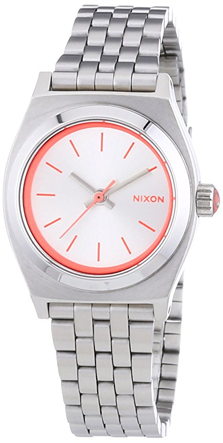 NIXON Women's Quartz Stainless Steel Casual Watch, Color:Silver-Toned (Model: A399-1764)