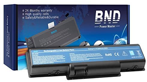 BND Laptop Battery for Gateway NV52 / Acer Aspire 5334 5517 5532 5734Z eMachines E525 E627 E725, fits P/N AS09A61 AS09A41 AS09A31 AS09A56 AS09A71 AS09A73 [6-Cell 5200mAh/58Wh]