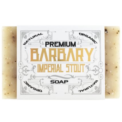 Barbary Detoxifying Organic Soap USDA Certified, 100% Pure & All Natural, Herbal Bar Soap Super-Infused with Essential Oils, Handmade in the USA
