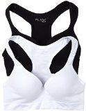 Juniors Racerback Push up Padded Thick Strap Bras Multiple Colors