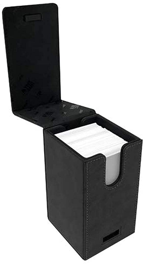 Ultra Pro E-85762 Suede Collection Alcove Tower Deck Box-Jet