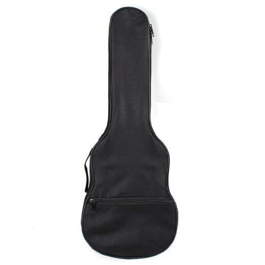 KING DO WAY Ukulele Bag Soft Shoulder/Back Carry Gig Bag Ukulele Case Guitar Bag 22"x9" Black