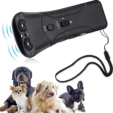 Anti Barking Device, Dog Bark Control, Sonic Bark Deterrents Silencer No Bark Tool, Stop bark Control Dogs Indoor/Outdoor Stop Bark Security for Dogs for Large, Medium and Small Dogs