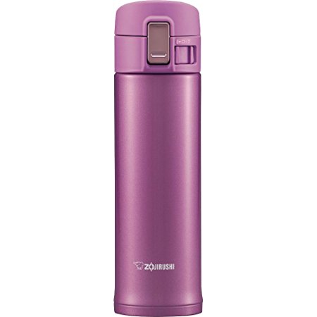 Zojirushi SM-KB48VJ Stainless Steel Travel Mug, 16-Ounce/0.48-Liter, Lilac