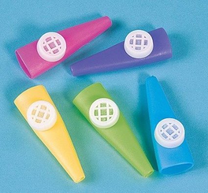 Fun Express - Educational Products - Plastic Kazoos (1-Pack of 72 Pieces)