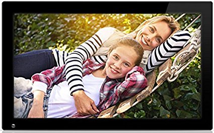 nixplay 18.5 inch Wi-Fi Cloud Digital Photo Frame. iPhone & Android App, Email, Facebook, Dropbox, Instagram, Google Photos - W18A