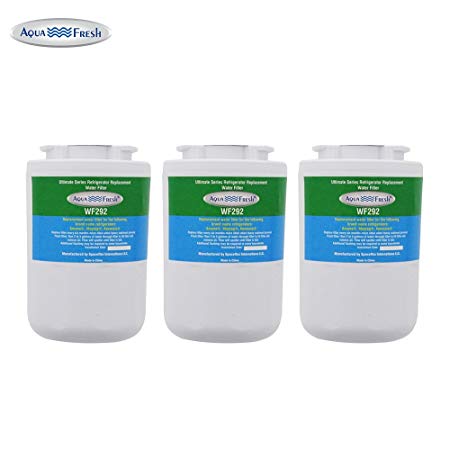 Aqua Fresh Filters Compatible with Amana 12527304 WF401 Clean N Clear, 12527304, WF401S, WF401P, Kenmore 46-9014, 46-9904 Refrigerator Water Filter (3 Pack)