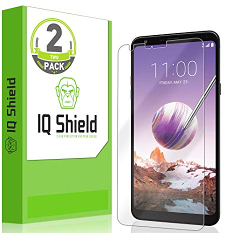 LG Stylo 4 Screen Protector, IQ Shield LiQuidSkin Full Coverage Screen Protector for LG Stylo 4 (LG Q Stylus) HD Clear Anti-Bubble Film