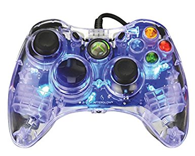 Afterglow Wired Controller with SmartTrack Technology - Blue (Xbox 360)