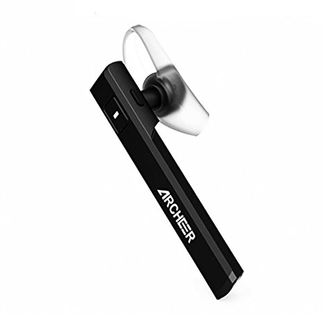 ARCHEER Bluetooth 4.1 Headset Wireless Earpiece Earbuds Ultra Light Headphones with Mic, Compatible with iPhone Samsung Galaxy Android Smartphones &Tablets