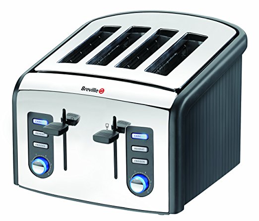 Breville VTT215 Stainless Steel 4 Slice Toaster