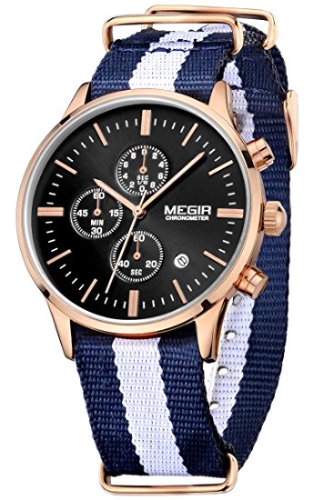 Men Women Fashion Simple Analog Quartz Chronograph Sports Casual Wrist Watches