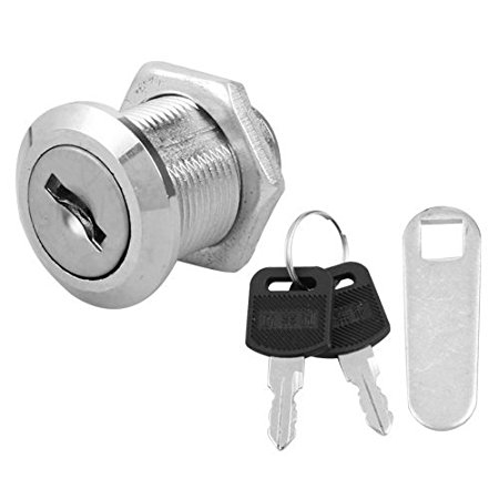 Cam Lock for Door Cabinet Mailbox Drawer Cupboard 20mm   Keys