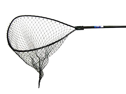 Ranger 9930 Anodized Round-Handle Big Game Landing Net (48-Inch Handle, 34 x 32-Inch Hoop, 48-Inch Net Depth)