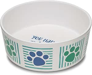 Loving Pets Dolce Moderno Had Me at Woof Dog Bowl, Large