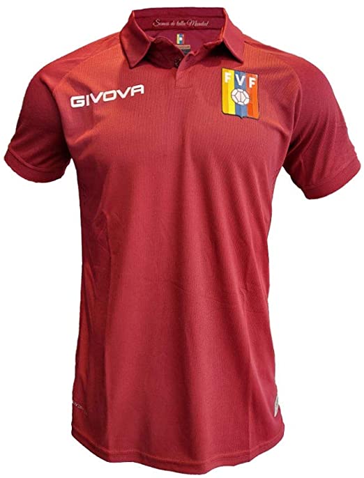 Givova Venezuela La Vinotinto Official Men's Soccer Jersey