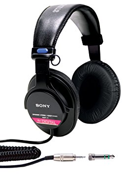 Sony MDRV6 Monitor Series Headphones with CCAW Voice Coil