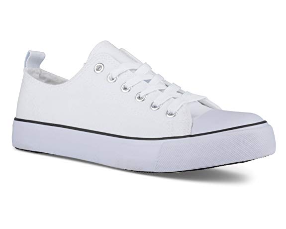 Twisted Womens Hunter Lo-Top Stylish Canvas Sneakers