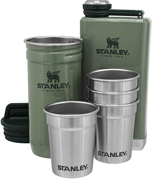 Stanley Unisex White Adventure Shot Glass And Flask Set - 10-01883-033