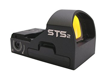 C-MORE Systems STS2 Super Bright 6 MOA Red Dot Sight, Black