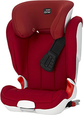 Britax Romer Kidfix XP High-Backed Booster Car Seat - Group 2/3 (4-12 Years), Flame Red