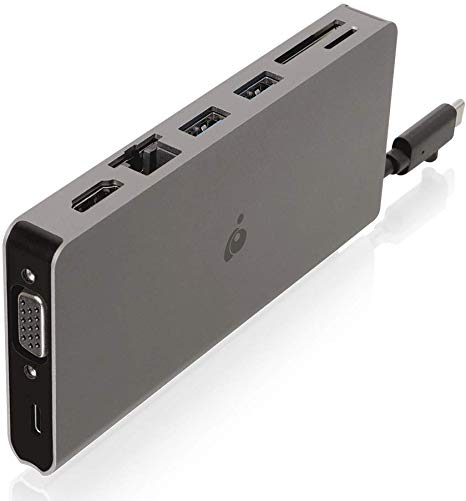 IOGEAR USB-C Pocket Dock with Power Delivery 3.0(Gud3C08)