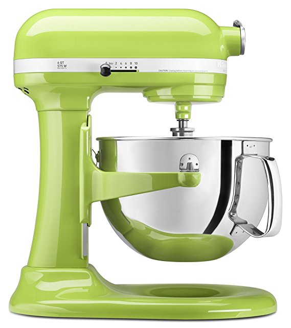 KitchenAid KP26M1XGA 6 Qt. Professional 600 Series Bowl-Lift Stand Mixer - Green Apple