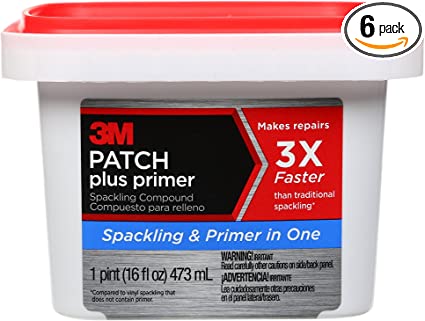 3M Patch Plus Primer Spackling Compound, 16 fl. oz., 6 per Case