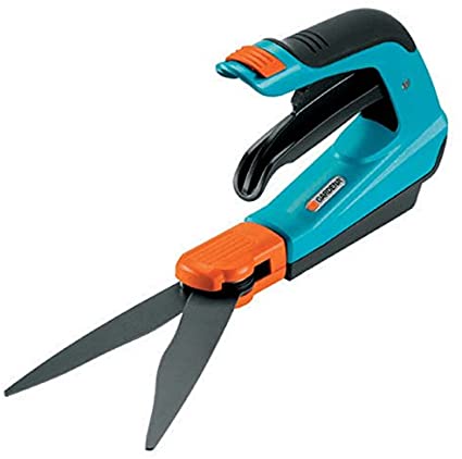 GARDENA Comfort Grass Shears, rotatable: Ideal garden shears for exact lawn edge cutting, suitable for right- and left-handers, with an ergonomic handle shape for easier cutting (8735-30)