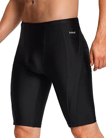 BALEAF Short de bain de compression pour homme - Short de bain athlétique durable