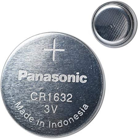4pcs Panasonic CR1632 CR 1632 3v Coin Lithium Battery, REMOTE KEYLESS ENTRY TRANSMITTER FOB Battery