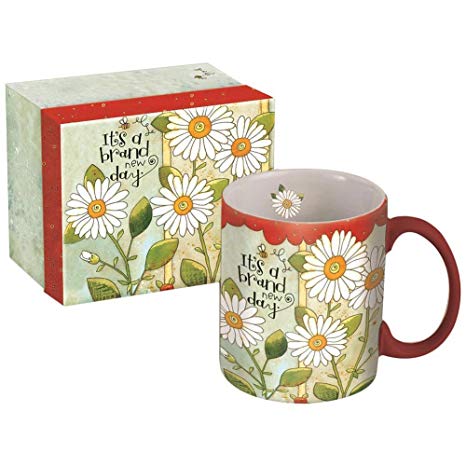 Lang Brand New Day Mug, 14-Ounce