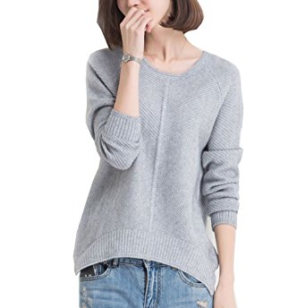 DH APPLE Autumn Winter Basic Casual Cashmere Pullover Sweater