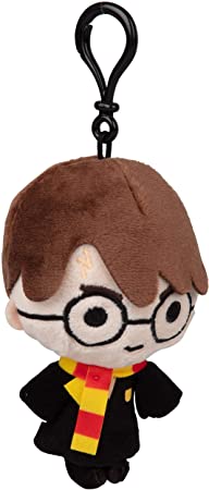 HARRY POTTER Clip On Plush Key Chain - Character Figure Accessory Keychain - Polyester