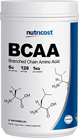 Nutricost BCAA Powder 2:1:1-1 KG (Watermelon)