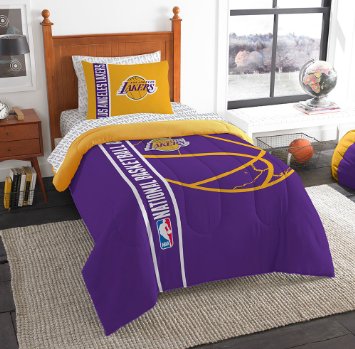 Los Angeles LA Lakers Soft and Cozy Bed In A Bag Set