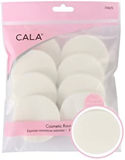 CALA Cosmetic Rounds Sponge 8 PCS #70925 (Pack)