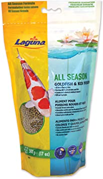 Laguna All Season Goldfish & Koi Floating Food, 17 oz