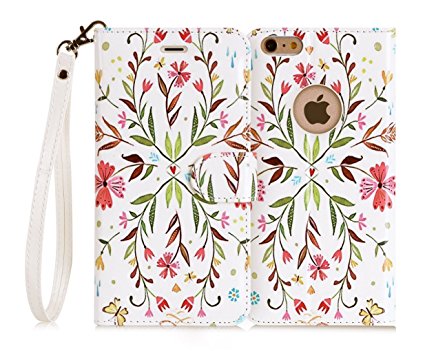 iPhone 6S case, iPhone 6 case, FYY [Top-Notch Series] Premium PU Leather Case All-Powerful Cover for iPhone 6/6S Fashion 5